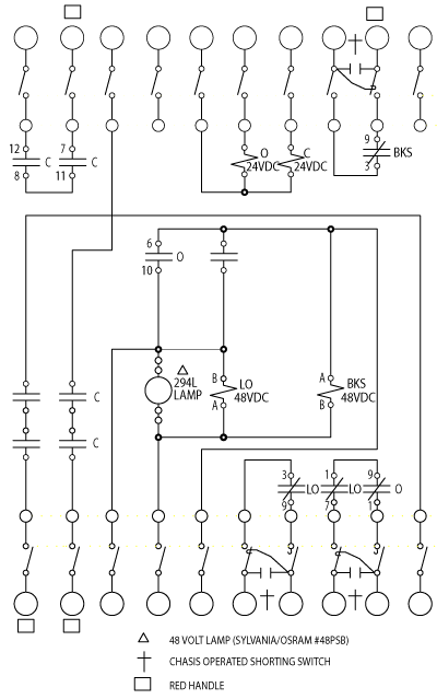 Illustration of Osborne #940136 circuit diagram.